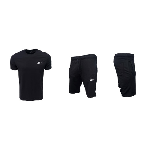 Nike Classic Shorts + T-shirt Black